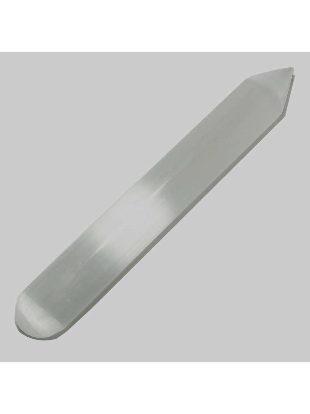 Selenite Massage Wand Author of Life White Pencil Stone Aura Protection Crystal